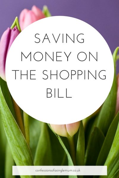 SAVING MONEY ON THE SHOPPING BILL