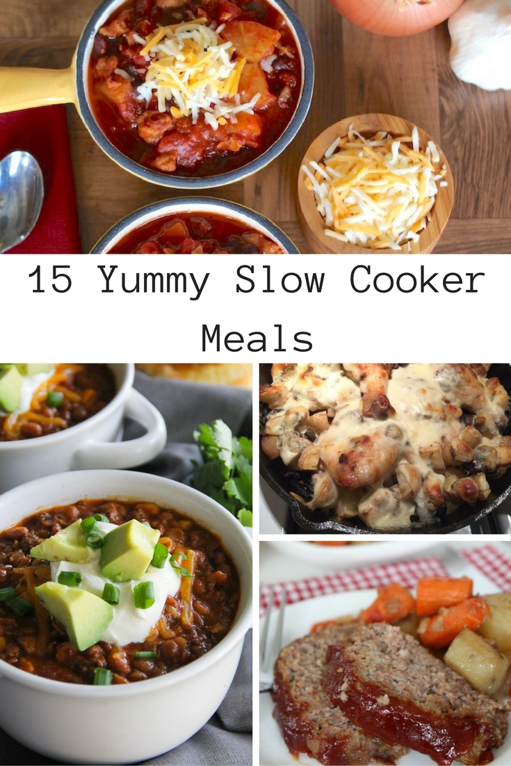 15 Yummy Slow Cooker Meals