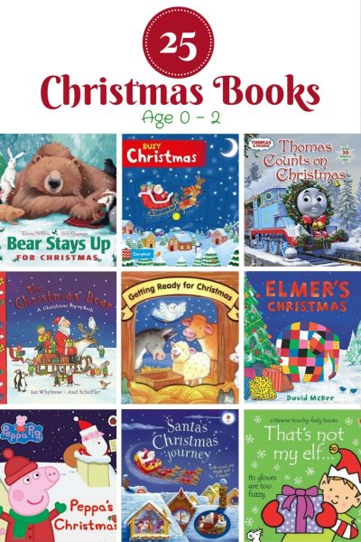 25 Christmas Books For Children 0-2 Years