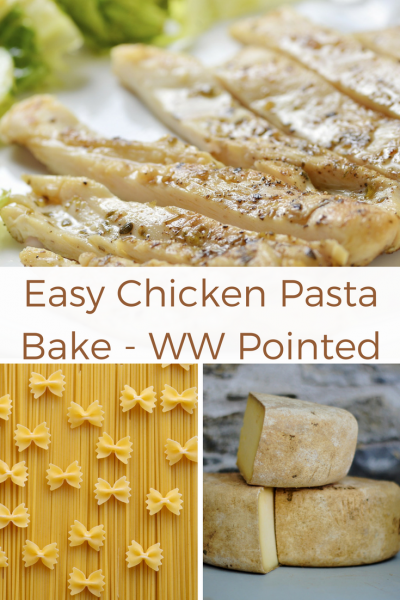 Easy Chicken Pasta Bake WW Pointed