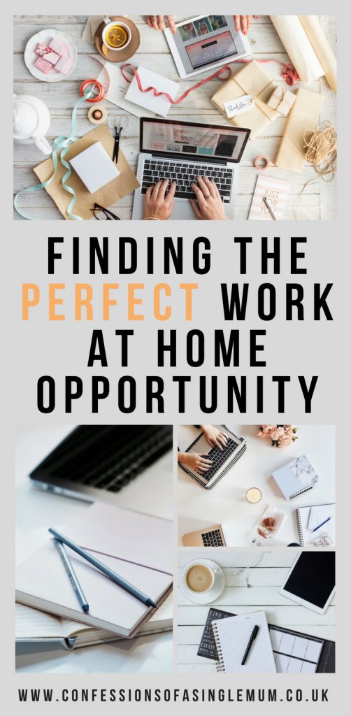 FINDING THE PERFECT WORK AT HOME OPPORTUNITY 1