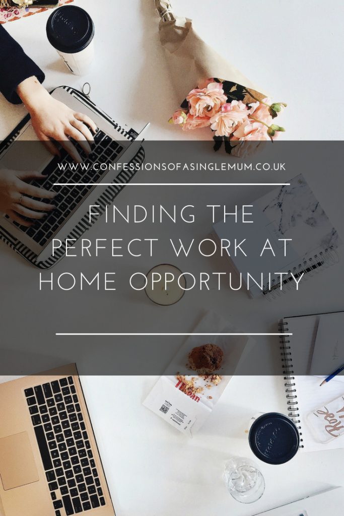 FINDING THE PERFECT WORK AT HOME OPPORTUNITY 2