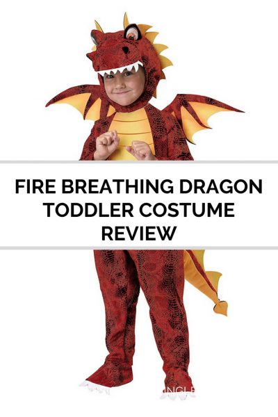 FIRE BREATHING DRAGON TODDLER COSTUME REVIEW