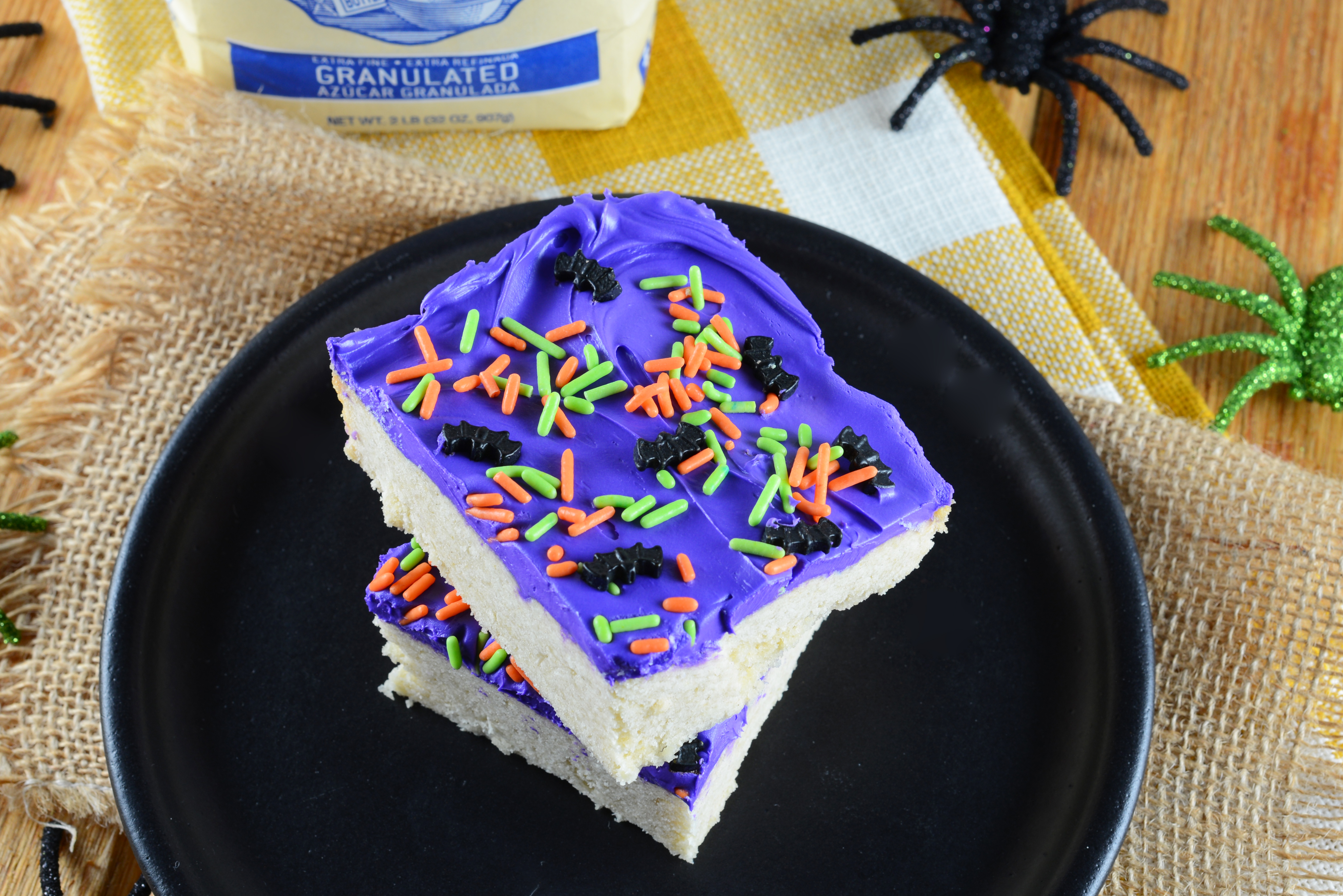 Halloween Sugar Cookie Bars 1