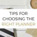 Tips for Choosing the Right Planner