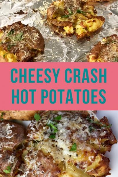 Cheesy Crash Hot Potatoes