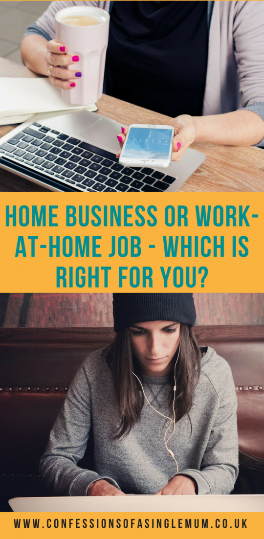 Home Business or Work-at-Home Job - Which Is Right for You? | Work