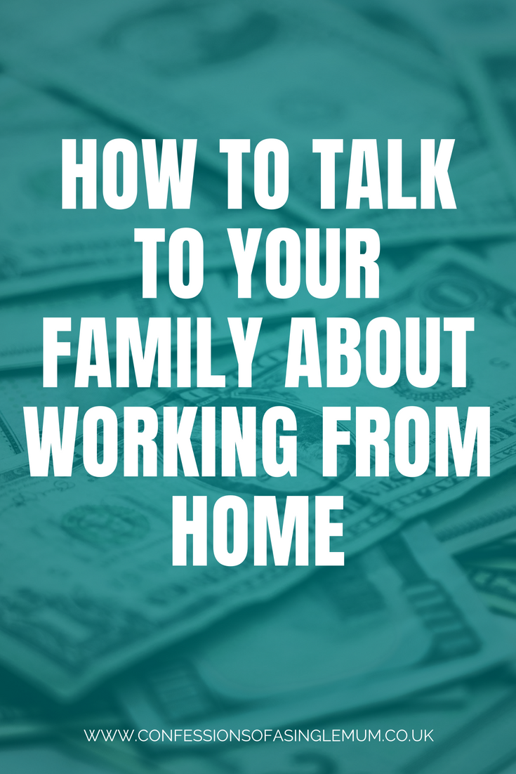 How to Talk to Your Family about Working from Home