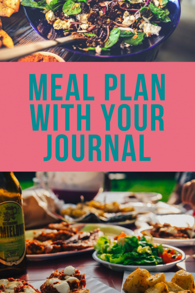 Meal Plan with Your Journal