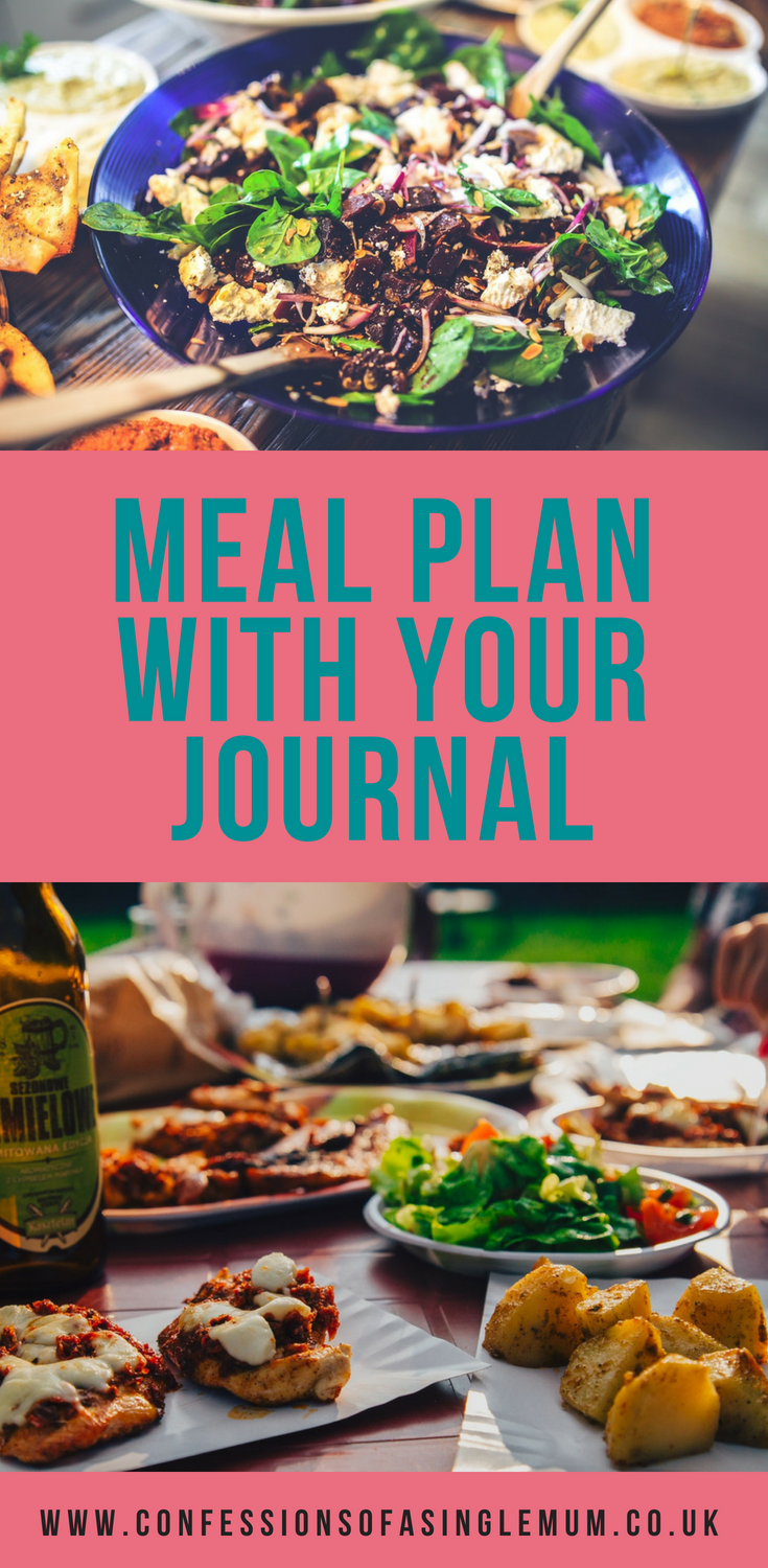 Meal Plan with Your Journal