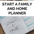 Start a Family and Home Planner