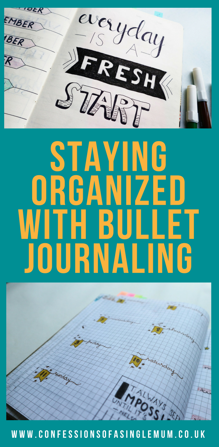 Staying Organized with Bullet Journaling