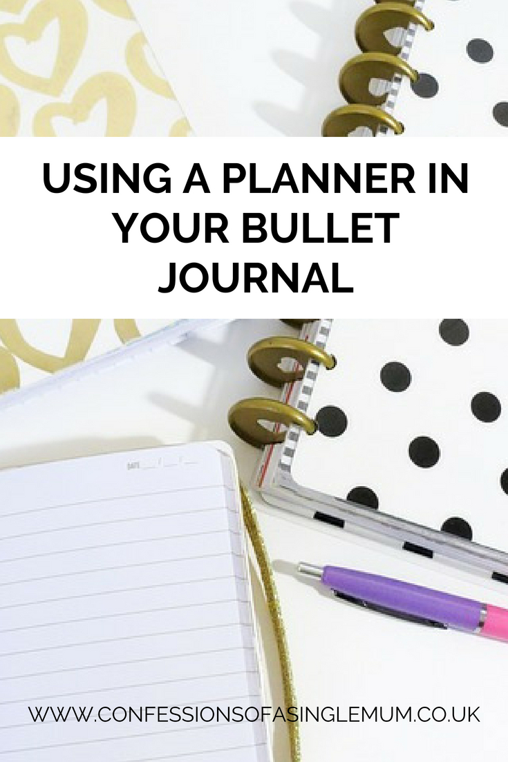 Using a Planner in Your Bullet Journal