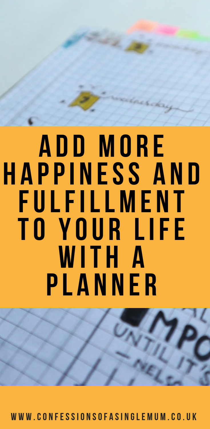 Add More Happiness and Fulfillment to Your Life with a Planner