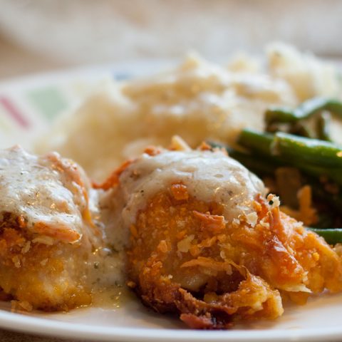 Plain Baked Cheddar Chicken 5