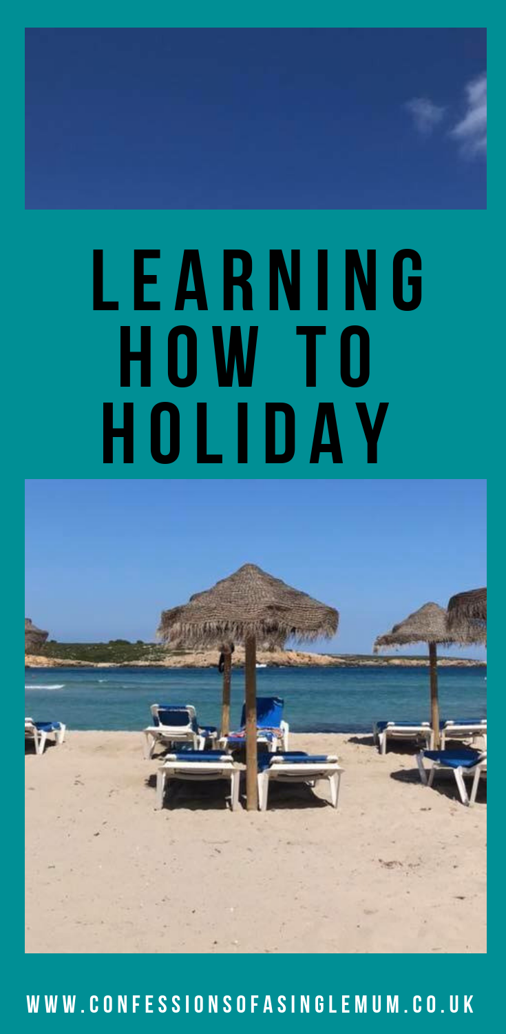 learning how to holiday