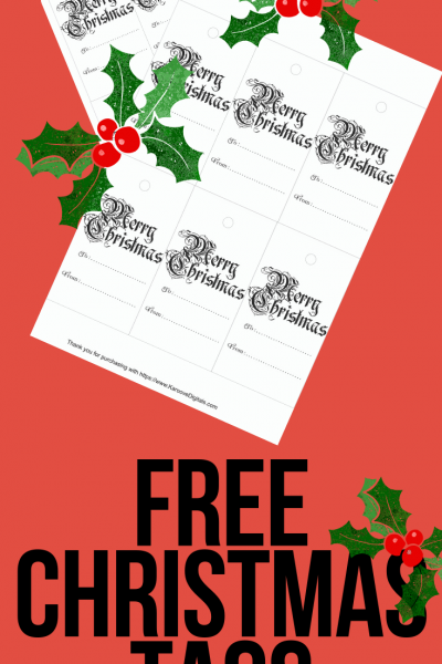 FREE Christmas Tags