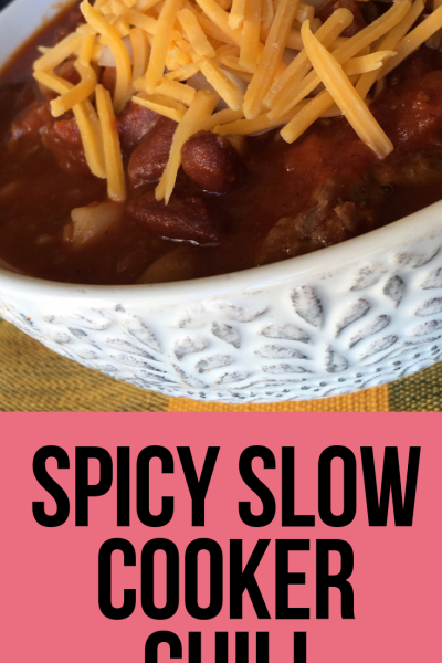 Spicy Slow Cooker Chili