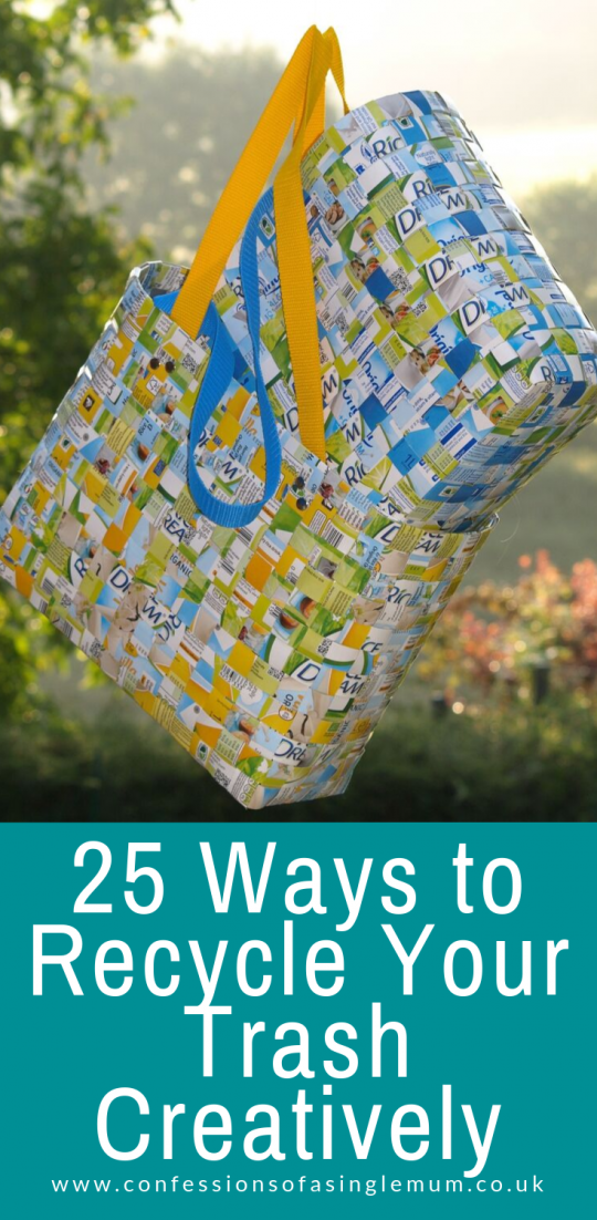 25 Ways to Recycle Your Trash Creatively