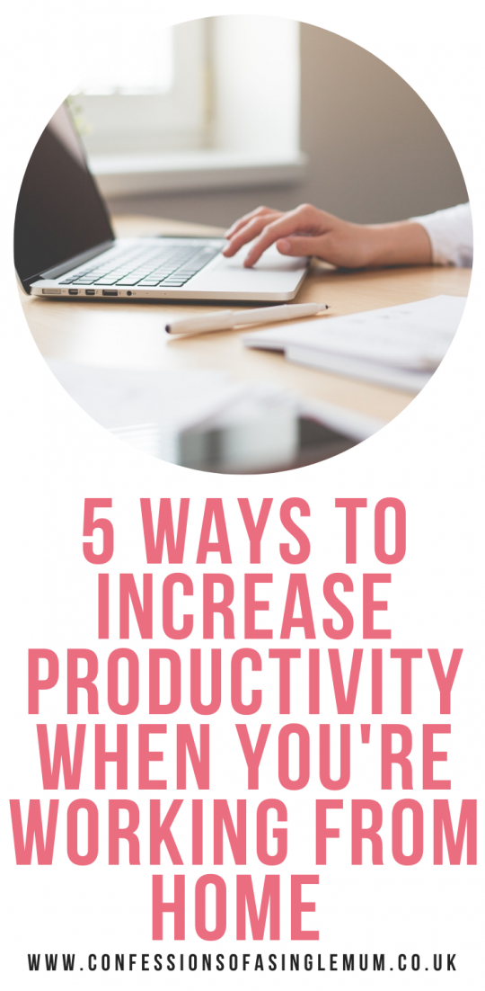 5 Ways To Increase Productivity When Youre Working From Home