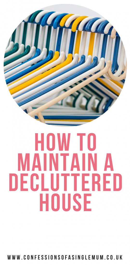 How to Maintain a Decluttered House